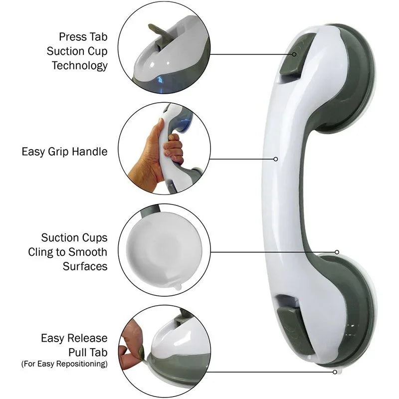 2PCS Vacuum Installation Suction Cup Grab Bars (for easy  pick up and installation of the panels)