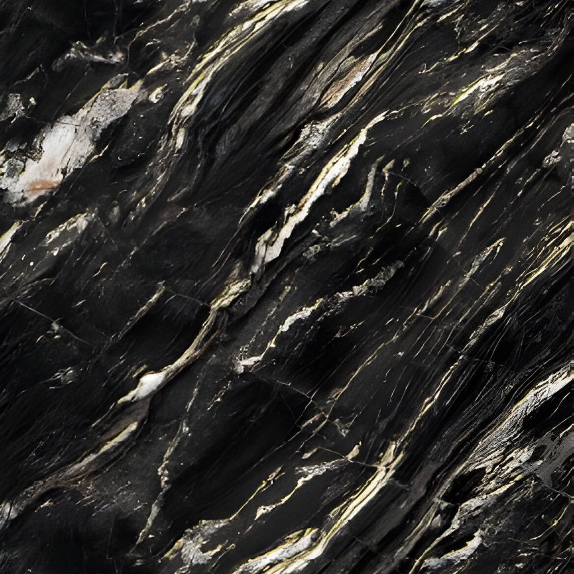 6 Black, White, Gray Marble Panels - 4 ft x 4 ft and 5 Silicone/Adhesive Tubes