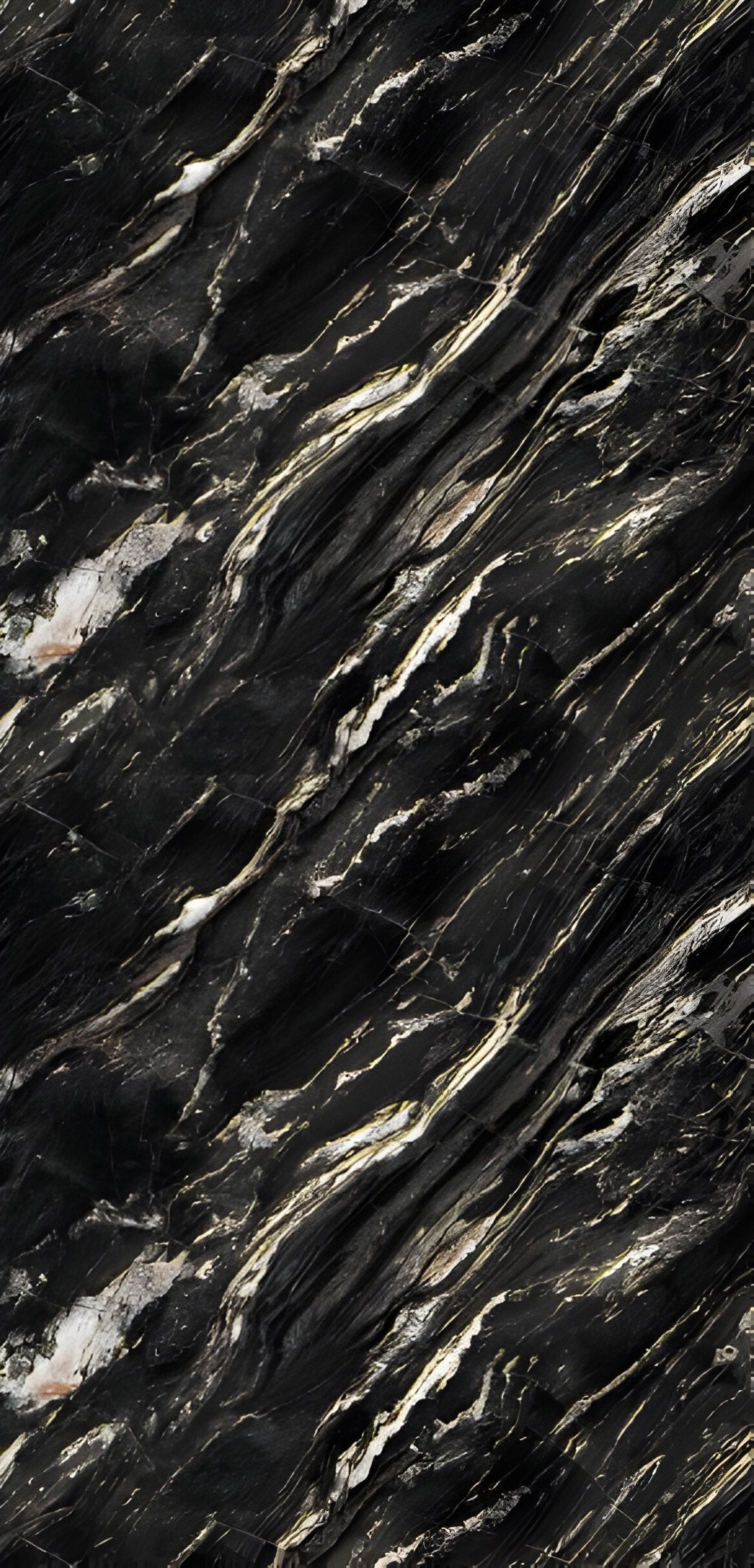 6 Black, White, Gray Marble Panels - 4 ft x 4 ft and 5 Silicone/Adhesive Tubes